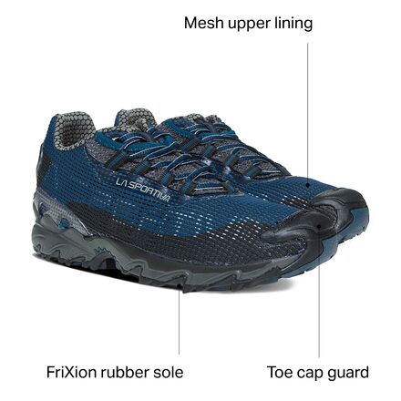 La Sportiva Wildcat Trail Running Shoes Men\'s Size 12 Blue Black Hiking Outdoor CAROPA.jpg main image 4