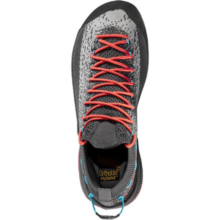 La Sportiva Gray and Red Athletic Shoes(A235) La Sportiva | Shoes | La Sportiva Red And Gray Athletic  main image 4