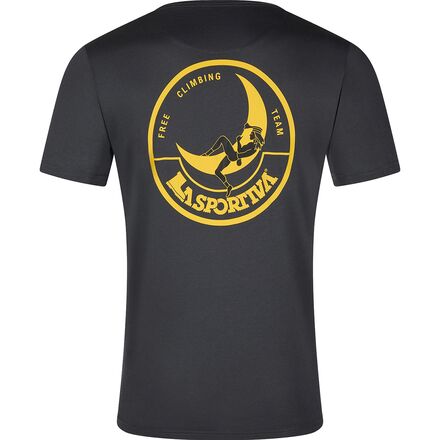 All Sport / 90s/Man on the Moon/ジムキャリー/ムービー/Tシャツ/XL/コットン/BLK La Sportiva Climbing On The Moon T-Shirt - Men's - Clothing