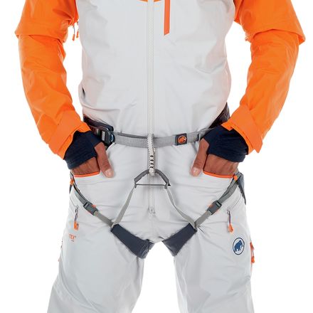 Mammut Mens Nordwand Pro Hardshell Overall Ice/Sunrise