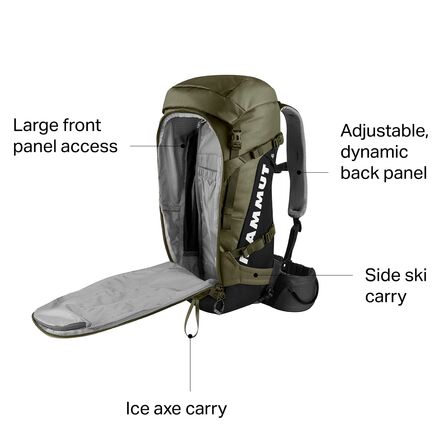 Mammut Trion Spine 50L Backpack - Hike & Camp