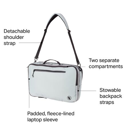 Mammut Seon 3-Way 18L メンズ Mammut Seon 3 Way 18L Backpack - Travel