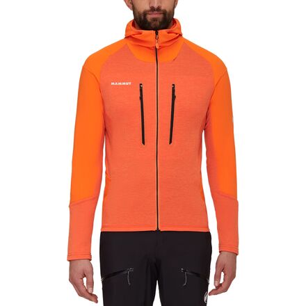 Mammut Eiswand Advanced Full Zip Fleece Orange 2XL Man