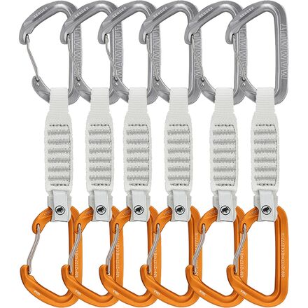 Mammut Sender Wire Quickdraws Express-Set, Gr. 12 Cm Wire Wire Gate Weiss Grau Lightgrey Gold