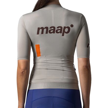 Maillot De Cyclisme Femme MAAP Taille S Noir Et Vert - Occasion Bon état