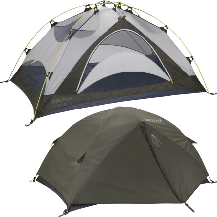 Marmot Limelight 2-Person Tent w/ Footprint and Gear Loft - Hike