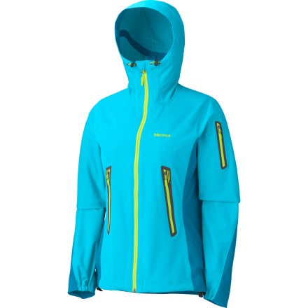 Marmot Vapor Trail Hooded Softshell Jacket - Women's | Backcountry.com