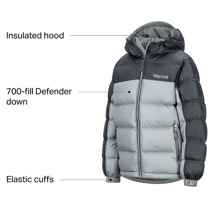 Marmot Guides Down Hooded Jacket Boys Kids