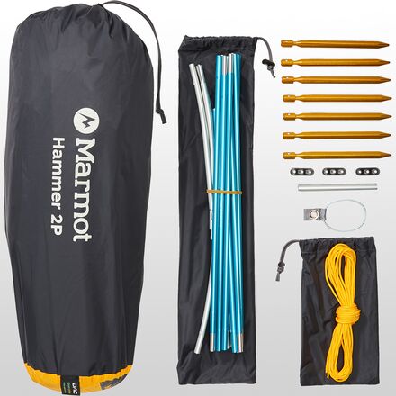 Marmot Hammer Tent: 2-Person 4-Season - Hike & Camp