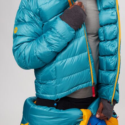 Marmot スノーモービルウェア青/緑 Marmot Warmcube 8000M Suit - Men's - Clothing