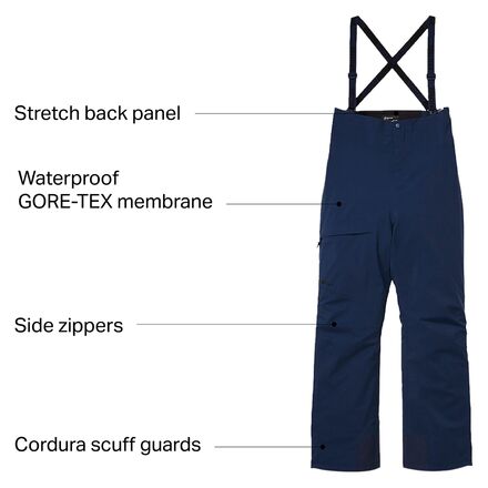 Marmot Huntley Bib Pants LサイズGore-tex ARCNAV.jpg