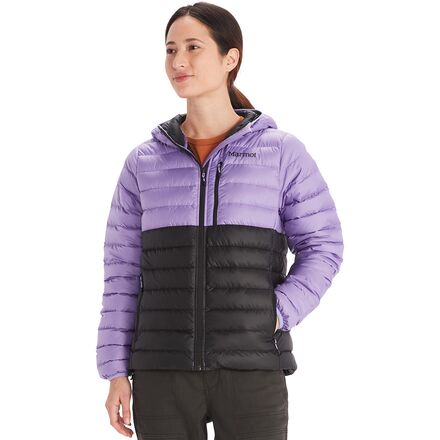 Marmot Highlander Hooded Down Jacket Women's Clothing