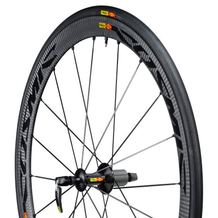 Mavic Cosmic Carbone 40 C Carbon Road Wheelset - Clincher - Bike