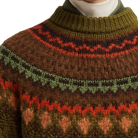 Moncler Grenoble Wool Alpaca Crew Neck Sweater - Men's - Clothing