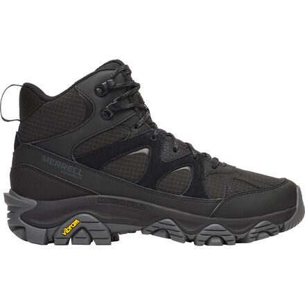 Merrell Women\'s Charcoal and Black Winter Boots Amazon.com | Merrell Snowcreek Cozy Polar Waterproof Black  main image 3
