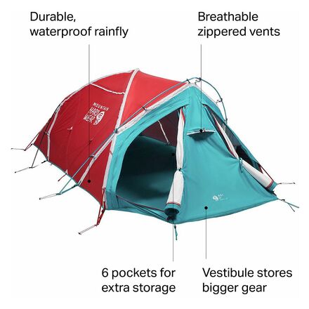 Mountain Hardwear ACI 3 Tent 3-Person 4-Season - Hike & Camp
