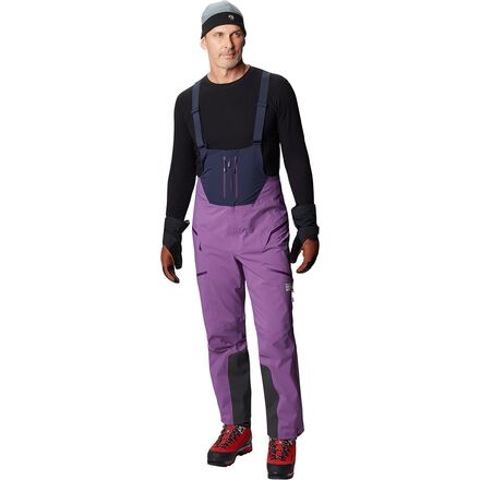 登山用品 MOUNTAIN HARDWEAR - Mountain Hardwear  Gore-tex Pro Bib Mountain Hardwear Exposure 2 GTX PRO Bib Pant - Men's - Clothing