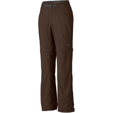 Mountain hardwear women's convertible pants discount