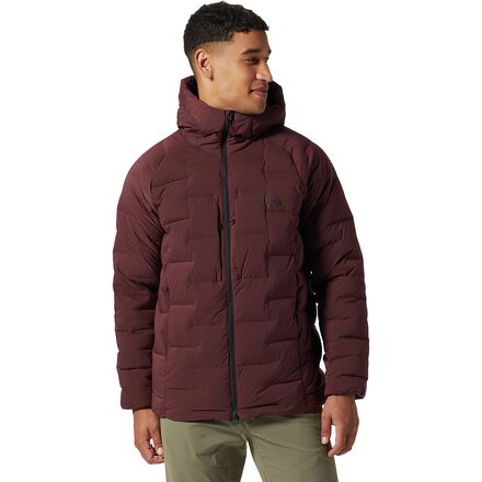 Mountain Hardwear Men's Stretchdown Parka - XL - Washed Raisin