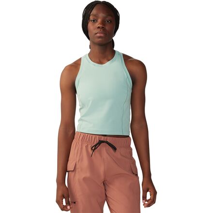 売れ筋商品|||マウンテンハードウェア カットソー トップス レディース Desert Check Boxy Short-Sleeve Top - Women's Wintermint 2023 Summer Women's Sequins Sparkling Round Neck Short