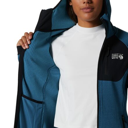 The north face impendor grid hoodie deals