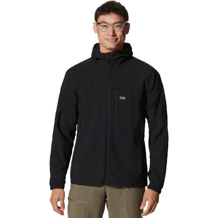 Mountain Hardwear Men's Trail Sender Jacket - XL - Black