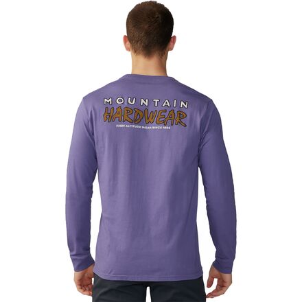 Mountain Hardwear Logo Landscape Long-Sleeve T-Shirt - Men's