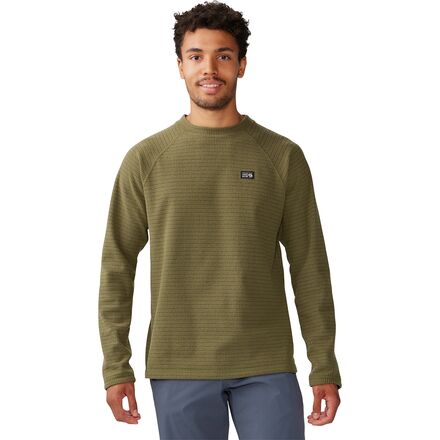 PLASTIC PRODUCT／MPa GRID LONG SLEEVE Mountain Hardwear Summit Grid Long-Sleeve Crew - Men's - Clothing