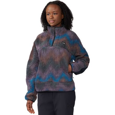 Mountain Hardwear HiCamp Fleece Printed Pullover - Women's - Clothing