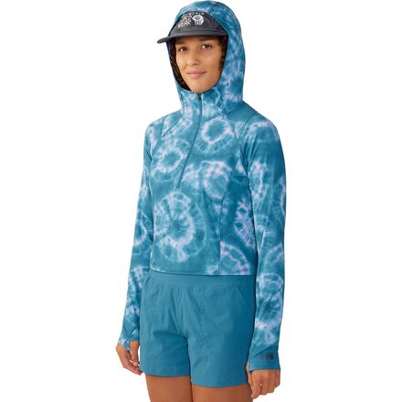 Mountain Hardwear Crater Lake Crop Zip Top - Women's - Clothing