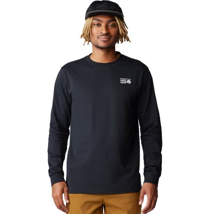 トップス everyone back logo long sleeve M Mountain Hardwear Back Logo M Long-Sleeve T-Shirt - Men's - Clothing