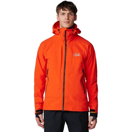 新品格安 mountain right jacket レットオレンジ Sサイズ Mountain Hardwear Chockstone Alpine Hooded Jacket - Men's - Clothing