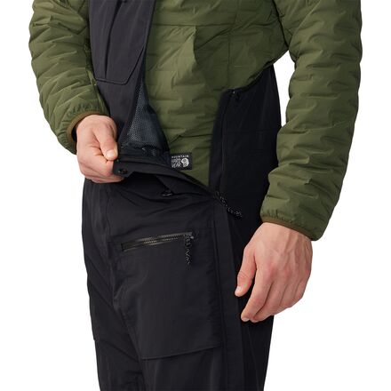 ZONE OUTER JACKET & BIB PANTS セット Mountain Hardwear First Tracks Bib Pant - Men's - Clothing