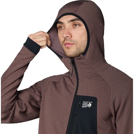 Mountain Hardwear Polartec Power Grid Full-Zip Hoodie - Men's