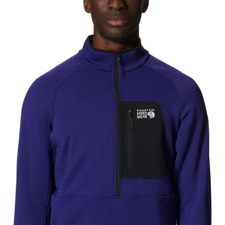 Mountain Hardwear Polartec Power Grid Half-Zip Jacket - Men's