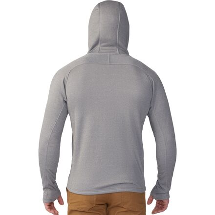Veste zippée à capuche noir/vert Peak Adulte