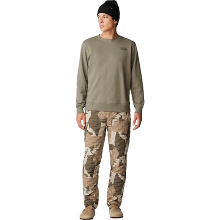 Mountain Hardwear Mens Stretchdown Light Pant Black Mountain Hardwear Men's Stretchdown Light Pants - 700-Fill Down Insulated Winter Pants Insulated Outdoor Pants - View #5