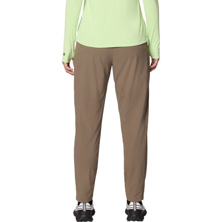 Pantalon Technique Randonnée Mountain Hardwear – Femme Taille 8 – Vert Nylon Stretch