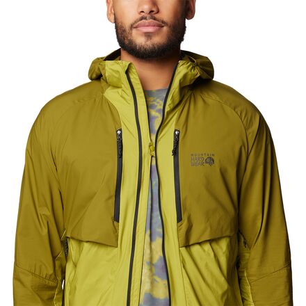 Mountain Hardwear Kor AirShell Hybrid Hooded Jacket - Men's - Clothing