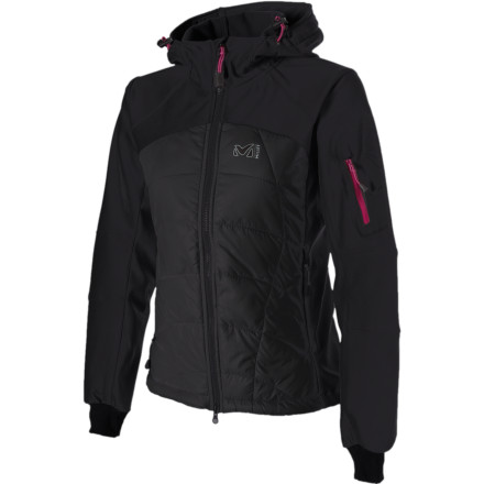 MilletのKootenay Jacket Women Millet Kootenay Jkt W Black Hydro Women's ski jackets