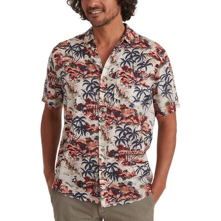 Marine Layer Tencel Linen Short-Sleeve 
