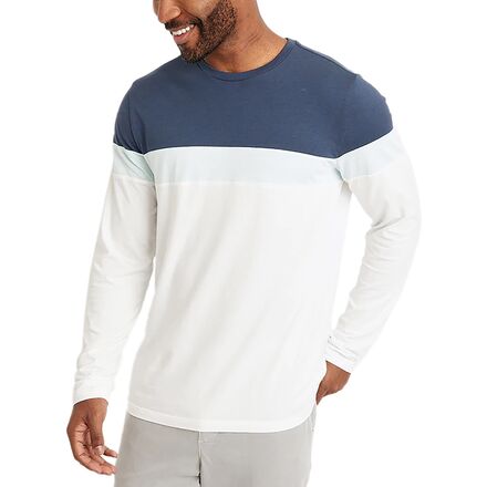 Marine Layer Jacob Long-Sleeve Crew T-Shirt - Men's - Clothing