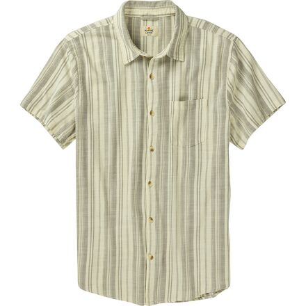 seablue カットMellowシャツ ベージュ Soft Double Gauze Fresh Shirt - Button-Up Short Sleeve – Fausto