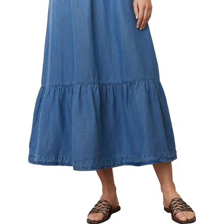 Marine Layer Selene Chambray Maxi Dress - Women's - Clothing