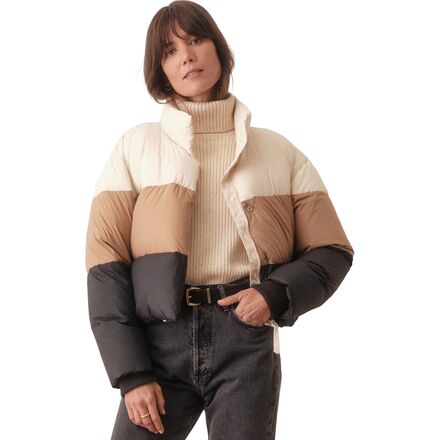 Marine Layer Gia Crop Puffer Jacket - Women's - Clothing