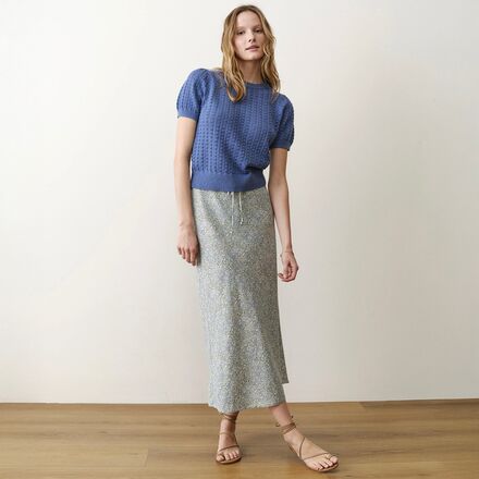Marine Layer Avery Hemp Midi Skirt - Women's - Clothing