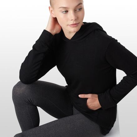 Monrow Super Soft Kangaroo Pullover Sweatshirt - Women's - Clothing