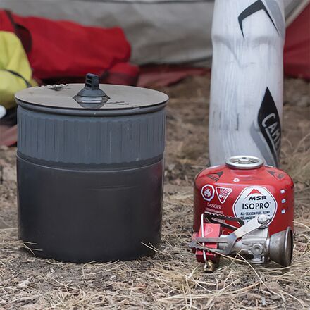 Camping Gas Stove MSR PocketRocket Deluxe Stove Kit Best For 1-2