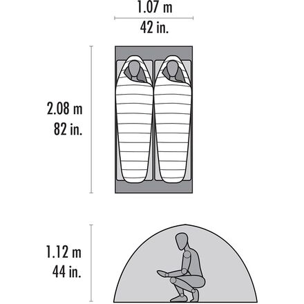 MSR Advance Pro 2 Tent: 2-Person 4-Season - Hike & Camp