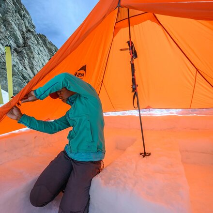 MSR Front Range Ultralight Tarp Shelter : 4-Person 4-Season - Hike